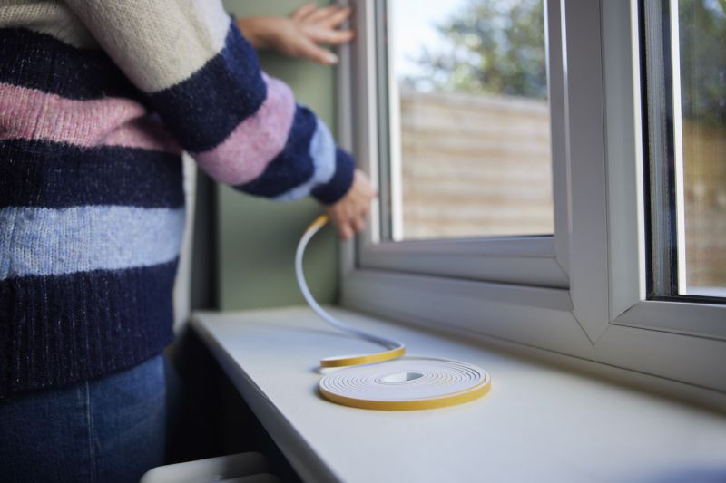 Energy-Efficient Windows on a Home